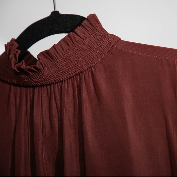 Aritzia Wilfred | Garlyn High-Neck Dress in Green XS - Picture 4 of 12